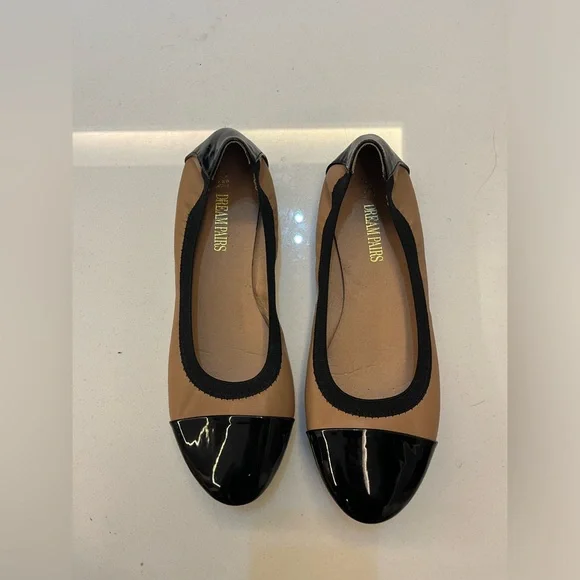 DREAM PAIRS Women's Sole-Flex Ballerina Walking Flats Shoes Sz. 10 - Picture 1 of 3